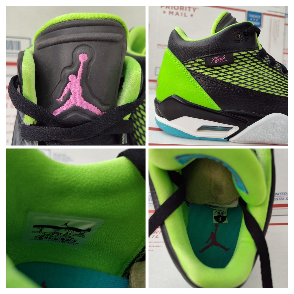 NIKE AIR JORDANS FLIGHT CLUB 80'S UNISEX SNEAKERS SIZE 8